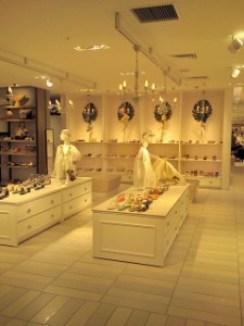 梅田大丸　靴売り場　VMD